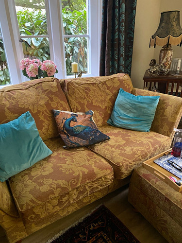 Durester gold beige floral - durester,
