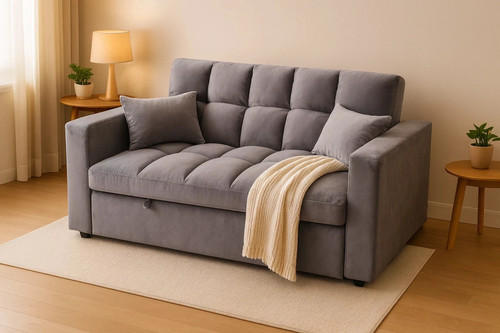 Seater sofa bed fabric - 2,