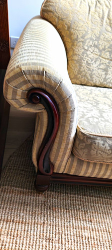 Seater beige floral - 3-seater,