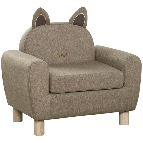 Homcom kids mini - sofa, toddler